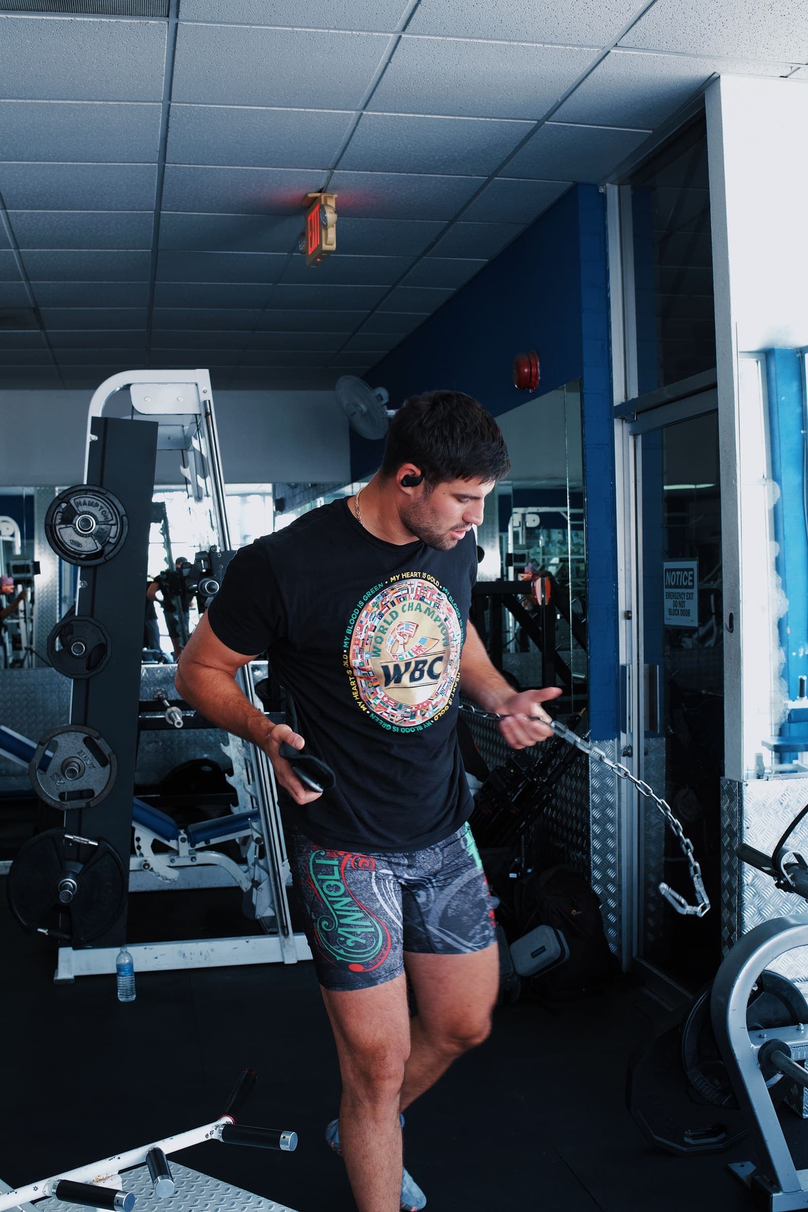 Strength and conditioning session during training camp